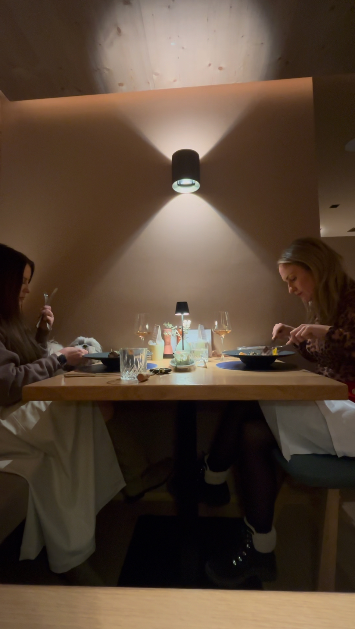 Dining at Hotel Kristall