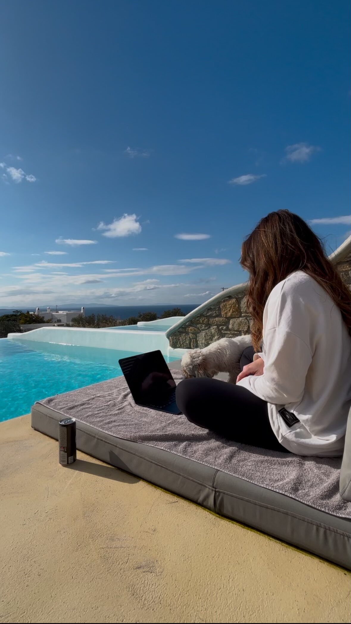 The Delos Room, a chic minimalist cave