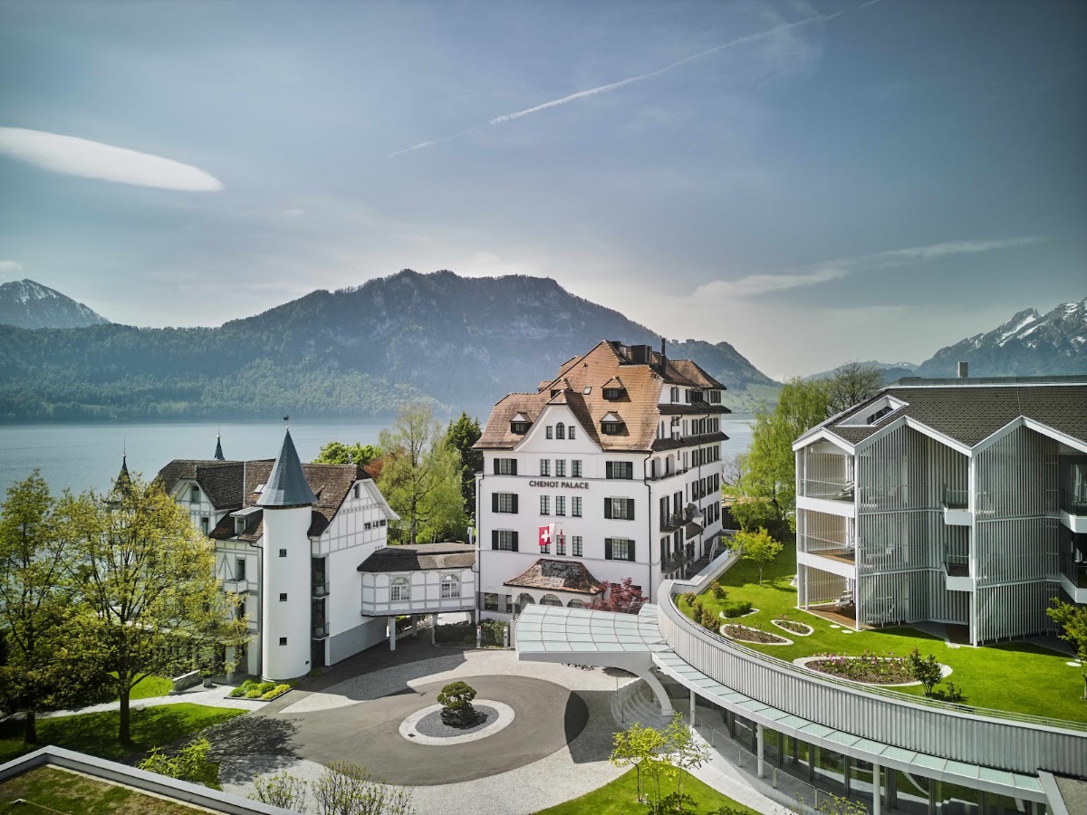 Chenot Palace Weggis, dog-friendly hotel in Lucerne