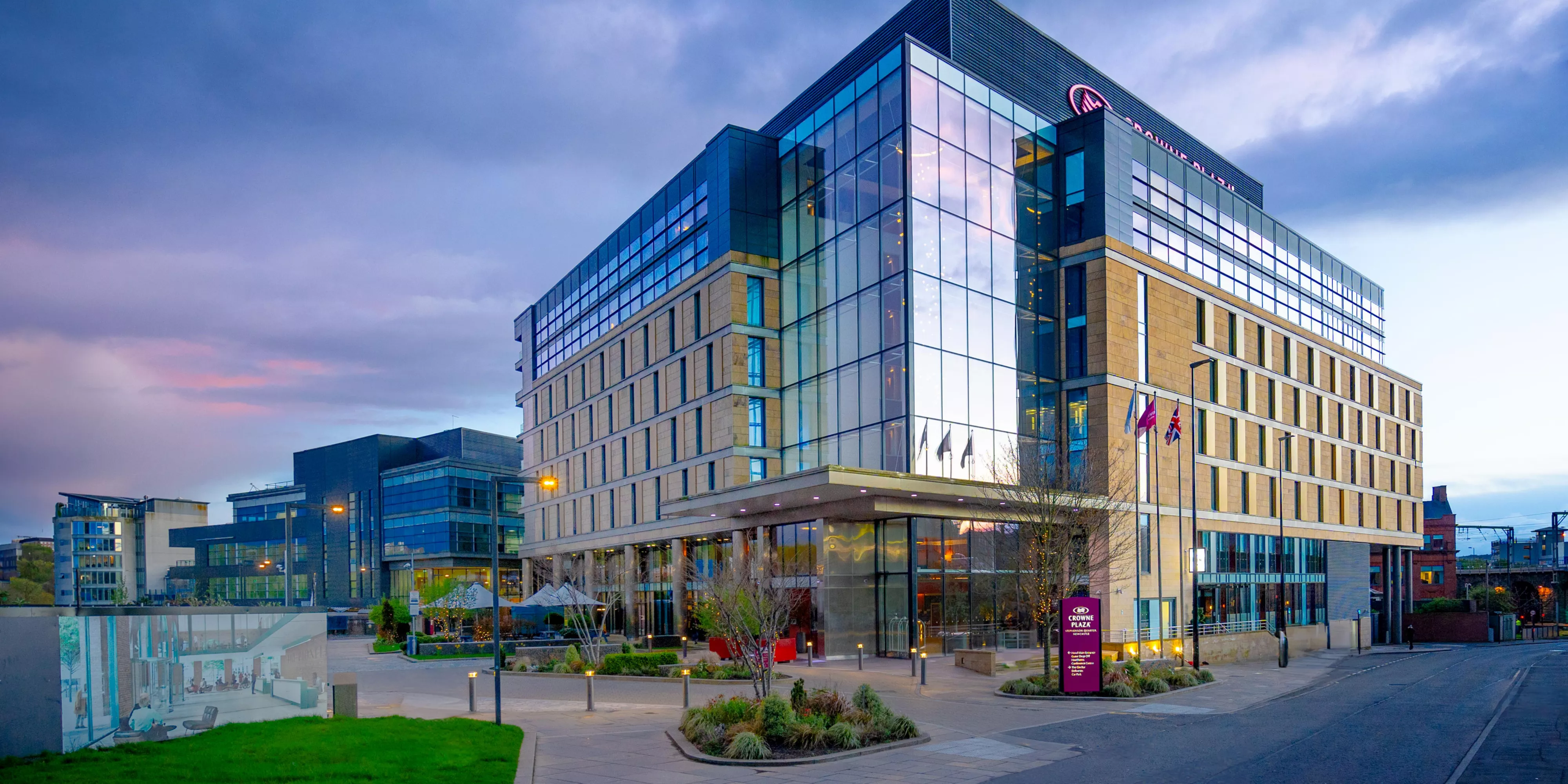 Crowne Plaza Newcastle - Stephenson Quarter, dog-friendly hotel in Northumberland