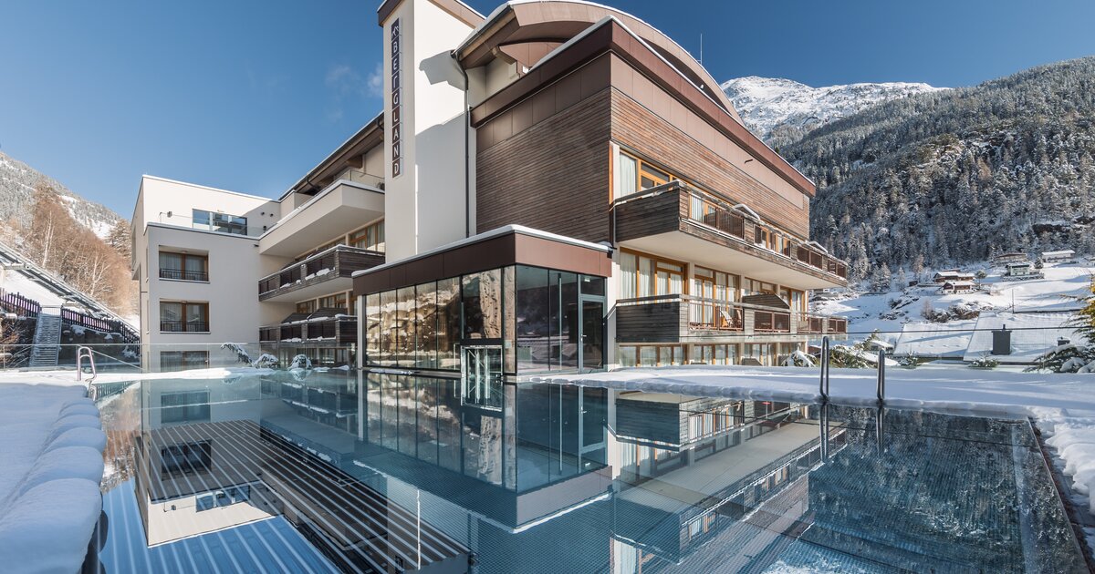Design- und Wellnesshotel Bergland Sölden, dog-friendly hotel in Tyrol Valleys
