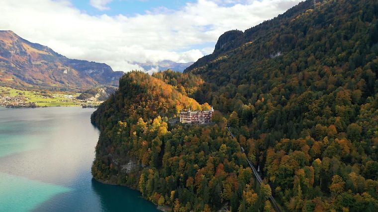 Grandhotel Giessbach, dog-friendly hotel in Gstaad and the Bernese Oberland
