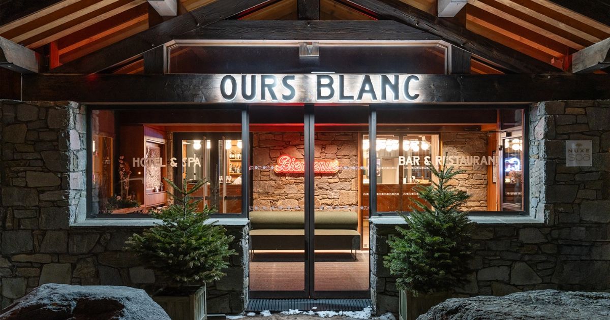 Hôtel L'Ours Blanc, dog-friendly hotel in Courchevel and the Three Valleys