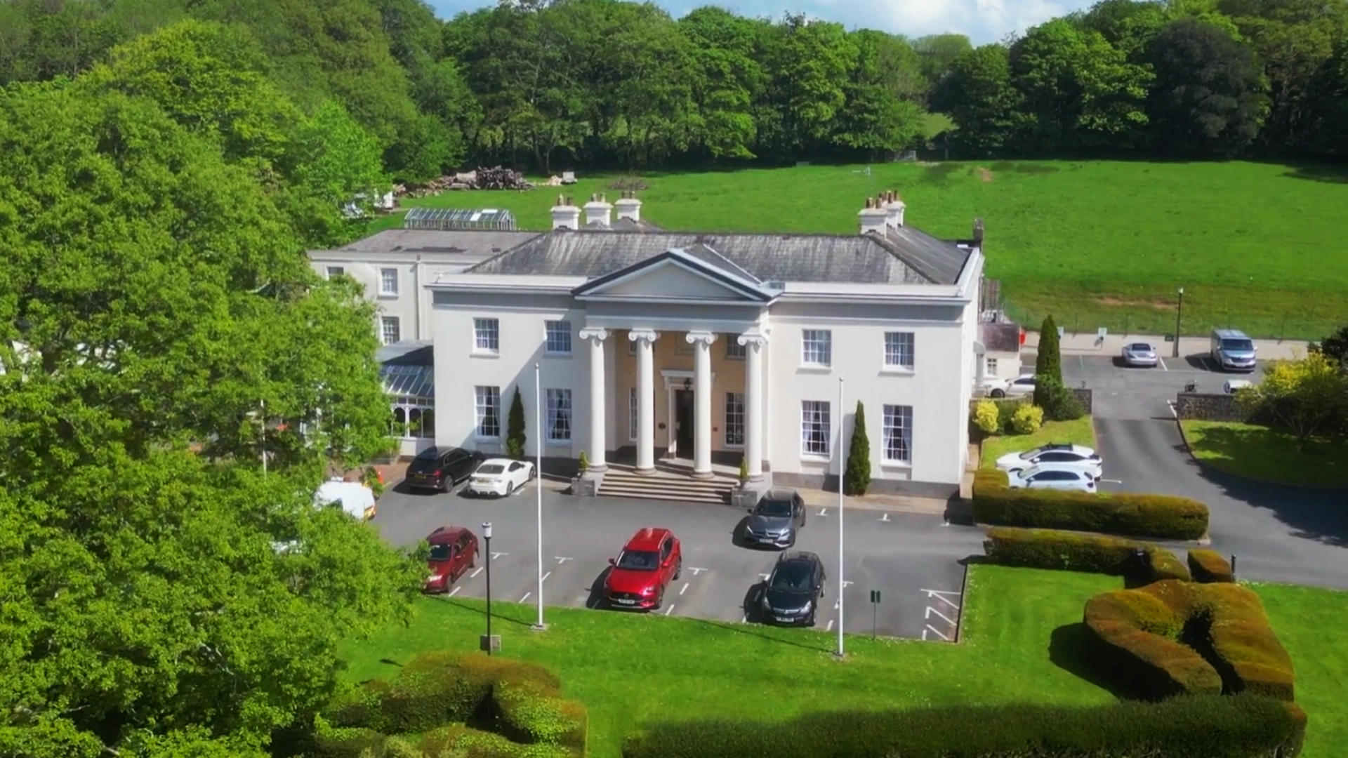 Lamphey Court Hotel & Spa, dog-friendly hotel in Wales
