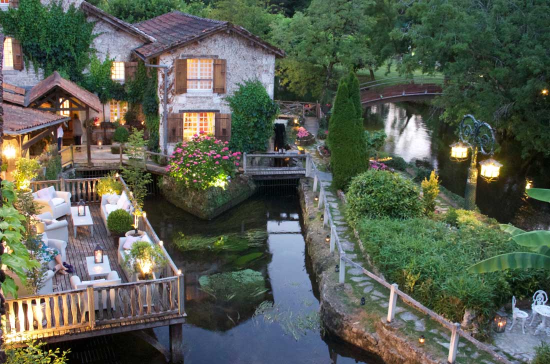 Le Moulin du Roc, dog-friendly hotel in Dordogne and the Lot
