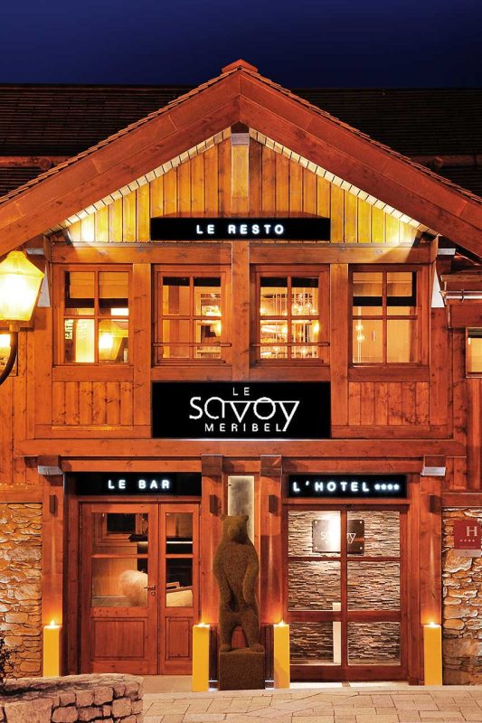 Le Savoy, dog-friendly hotel in Courchevel and the Three Valleys